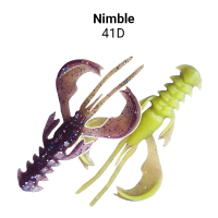 Силиконовая приманка Crazy Fish Nimble 2.5" 44-65-41d-6
