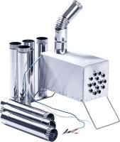 Теплообменник для Палатки “Вектор-BY” 355x170x240 (нерж.сталь) с вентилятором в сумке