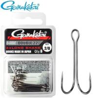 Крючок Gamakatsu Double 22 Long Shank №2/0 6 шт в упаковке