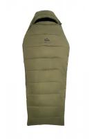 Спальный мешок кокон Tramp Troll T-Loft Compact Olive (левый) 200*90*85 см (-25°C)