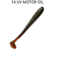 Силиконовая приманка Crazy Fish Vibro Worm 4.5" 77-115-10-6