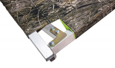 Раскладушка алюминиевая Медведь Широкая (200*75*45 см)