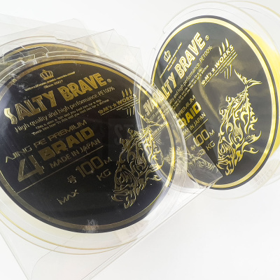 Шнур Squid Mania Salty Brave x4 100m PE 0.1/0.052mm/ 2kg