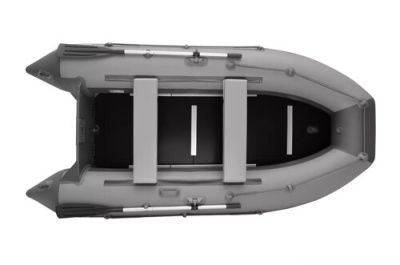 Лодка ПВХ Roger Hunter 3500 Киль (серый-графит)