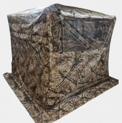 Палатка - Шатер Пингвин Премиум Кемпинг 4 КМФ (215х215/210 см) + Гидро Пол