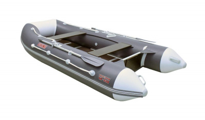 Лодка Посейдон Викинг - 330 H (серо-белый)