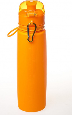 Бутылка силиконовая 0,7 л Tramp