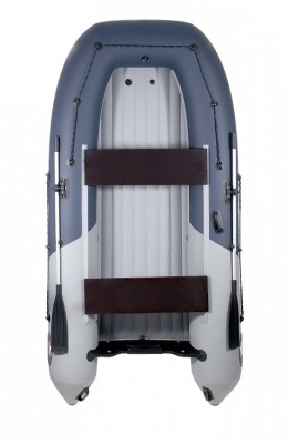 Лодка Grouper GR 335W (кокпит 80 см) НДНД (серо - графитовый) модель 2025 г  