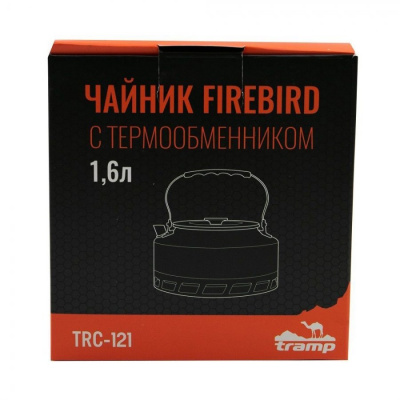 Чайник туристический Tramp Firebird c термообменником из анодированного алюминия 1.6 л TRC-121