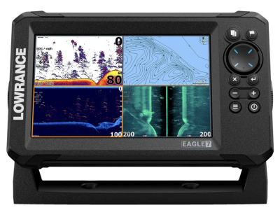 Эхолот Lowrance Eagle 7 с датчиком SplitShot HD