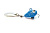 Тейл-спиннер Hurricane 7.5 g. Winter blue