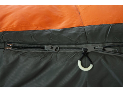 Спальный мешок кокон Tramp Fjord T-Loft Compact Olive (левый) 200*80*50 см (-20°C)