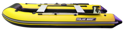 Лодка Polar Bird 320М (Лайт) Стеклокомпозит (Чёрно-желтый)