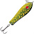 Блесна колеблющаяся Kuusamo Professor 2 90/26 Ye/G/GR-B, UV бусинка