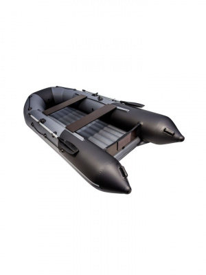 Лодка ПВХ Таймень NX 3600 НДНД PRO Графит/черный