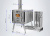Печь Берег для палатки "Atomstove" Большая New (труба - 80мм)