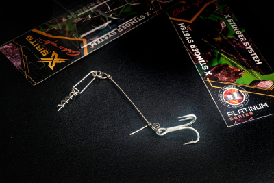 Оснастка Xbaits X Stinger Platinum 70 mm крючок 1