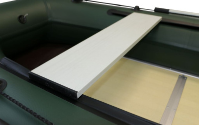 Лодка Polar Bird 340М (Лайт) Стеклокомпозит (Зелёный)