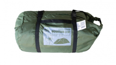 Палатка Экспедиционная Tramp Mountain 3 Green (V2)
