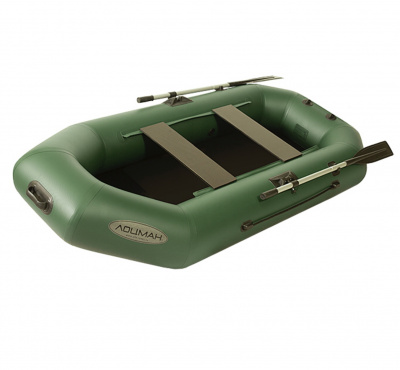 Лодка гребная под мотор Лоцман Стандарт 280 (зелёный)