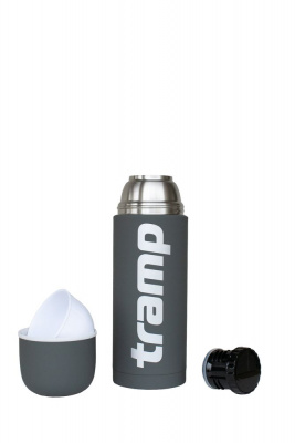 Термос Tramp Soft Touch 0,75 л серый