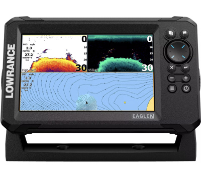 Эхолот Lowrance Eagle 7 с датчиком TripleShot HD