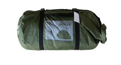Палатка Экспедиционная Tramp Rock 3 Green (V2)