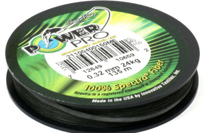 Шнур Power Pro Moss Green 135m 0.41mm/40kg