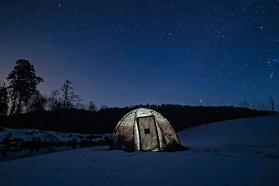 Палатка-шатер Берег УП-2 Люкс прут 10 mm (340х340/190 см)