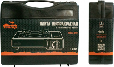Плита туристическая инфракрасная Tramp TRG-040 (с переходником)
