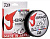 Шнур Daiwa J-BRAID 8-x (Multicolor) 300m PE#1.2 20lb