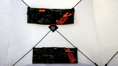 Органайзер-подвесной карман Пингвин для раскладушки, кресла, зимней палатки (5 карманов)