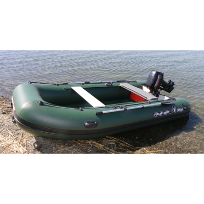 Лодка Polar Bird 385M Merlin НДНД Стеклокомпозит (зелёный)