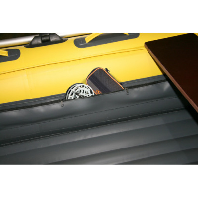 Надувная лодка ПВХ Риф Скат Тритон 370 НД (пластиковый транец, НДНД)