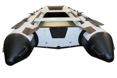 Лодка Polar Bird 340М (Лайт) Стеклокомпозит (Чёрно-белый)