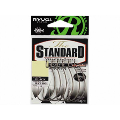 Крючок офсетный Ryugi The Standard Hook #5/0 4шт