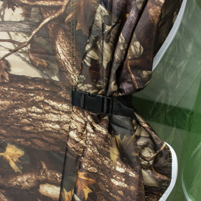 Всесезонная палатка Медведь Куб 4 Зима-Лето (2.3*2.3/2.0m) утеплённая (3-сл) + Пол