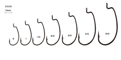 Крючок офсетный Ryugi Infini #5/0 (4шт)
