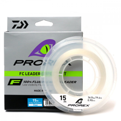Флюрокарбон Daiwa Prorex FC Leader Super Soft 50m 1.7kg/3.7lb/0.14mm