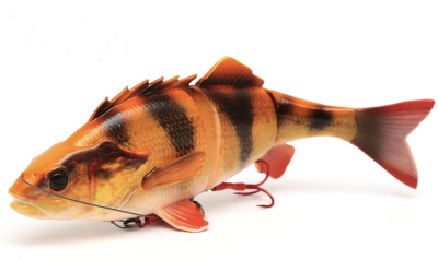 Приманка Savage Gear 4D Line Thru Perch Slow Sink 23cm 145gr 03-Albino