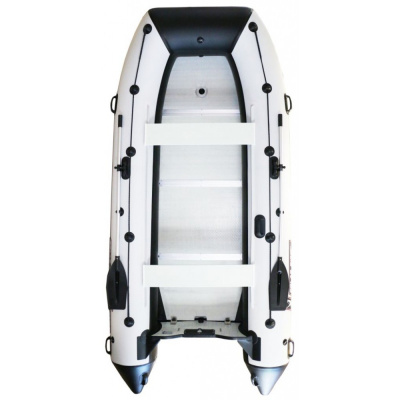 Лодка Polar Bird 385М New Merlin Стеклокомпозит (черно-белый)