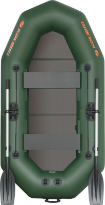 Надувная лодка Kolibri K-250T (со сплошной сланью-книжкой)