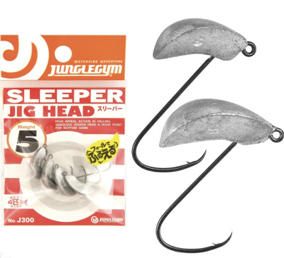 Джиг головки JungleGym J300 Sleeper Jig Head 1.5gr