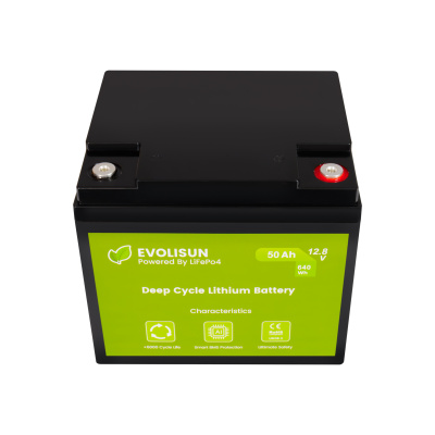 Аккумулятор EVOLISUN LiFePO4 12.8 V, 50 Ah (50A)