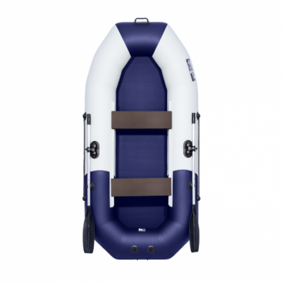 Лодка ПВХ Таймень N 270 "Комби" светло-серый/синий
