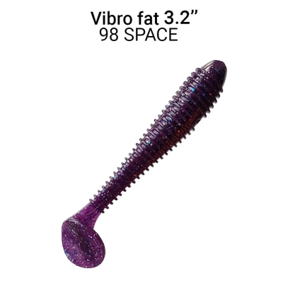 Силиконовая приманка Crazy Fish Vibro Fat 3.2" 73-80-98-6