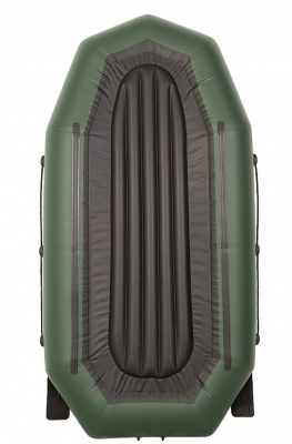 Лодка гребная под мотор Лоцман Профи 240 ВНД (зелёный)