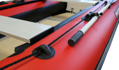 Лодка Polar Bird 320М (Лайт) Стеклокомпозит (Чёрно-красный)