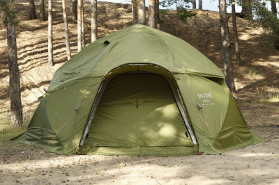 Всесезонная Универсальная палатка Лотос КубоЗонт 6-У Классик (520х450/225 см)