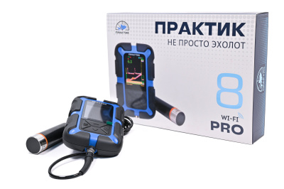 Эхолот "Практик 8 PRO Wi-Fi" Новинка! (подключение к приложению "Мой Практик")
